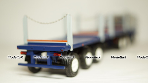 Маз 6422 с полуприцепом Маз 9398 сортиментовозом, TruckTyr 1:43