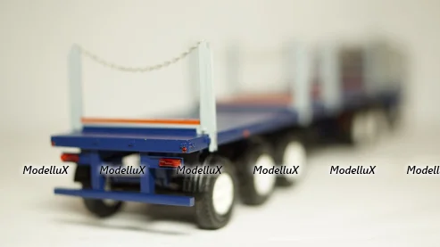 Маз 6422 с полуприцепом Маз 9398 сортиментовозом, TruckTyr 1:43