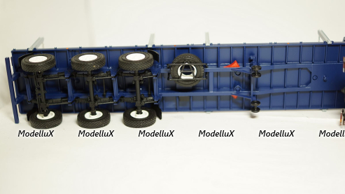 Маз 6422 с полуприцепом Маз 9398 сортиментовозом, TruckTyr 1:43