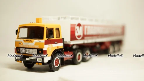 Маз 6422 с полуприцепом АМП-22,6 Молоковоз, TruckTyr 1:43