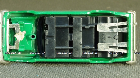 Москвич 426 А3, Черный салон, Тантал/Радон 1:43