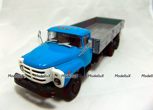 Маз 6422 с полуприцепом АМП-22,6 Молоковоз, TruckTyr 1:43