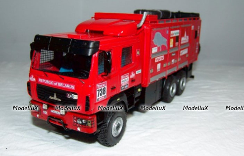 МАЗ 63028 RR Дакар №738 2016, АвтоБюро 1:43