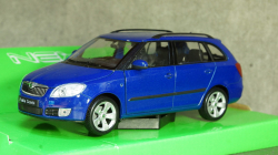 Skoda Fabia Combi II, WEL22519BLUE, Welly 1:24 