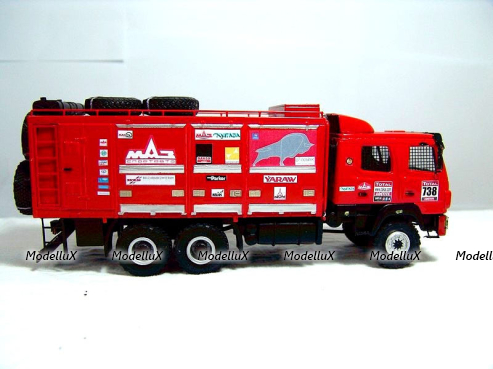 МАЗ 63028 RR Дакар №738 2016, АвтоБюро 1:43