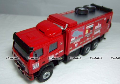 МАЗ 63028 RR Дакар №738 2016, АвтоБюро 1:43