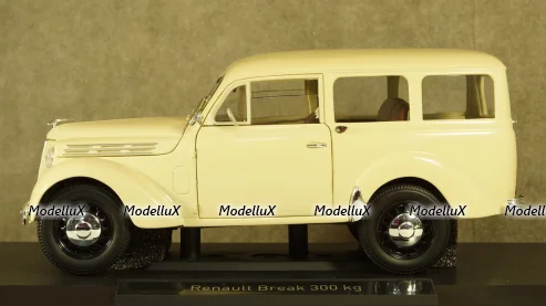 Renault Juvaquarte Break 300 kg , 1951, beige, 185260, Norev 1:18