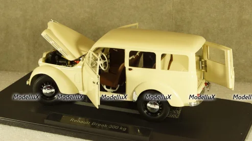 Renault Juvaquarte Break 300 kg , 1951, beige, 185260, Norev 1:18