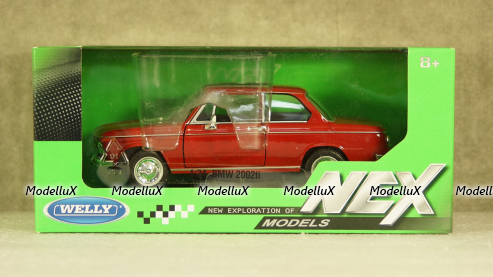 BMW 2002 ti red, 24053R, Welly 1:24