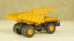 БЕЛАЗ 540А карьерный самосвал желтый, Бригадир 1:87
