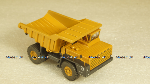 БЕЛАЗ 540А карьерный самосвал желтый, Бригадир 1:87