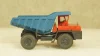 БЕЛАЗ 540А карьерный самосвал красный/синий, Бригадир 1:87