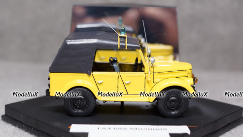 Газ 69 А Милиция, Gemini 1:43 