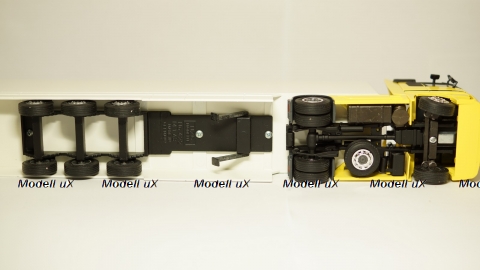 Mercedes Actros 1857 Sattelzug, NZG 1:43