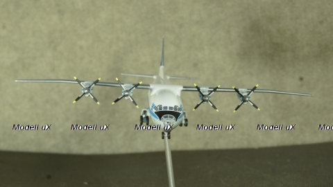 Ан-10А Antonov AN-10 Аэрофлот модель самолета, Herpa 1:200