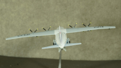 Ан-10А Antonov AN-10 Аэрофлот модель самолета, Herpa 1:200