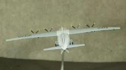 Ан-10А Antonov AN-10 Аэрофлот модель самолета, Herpa 1:200
