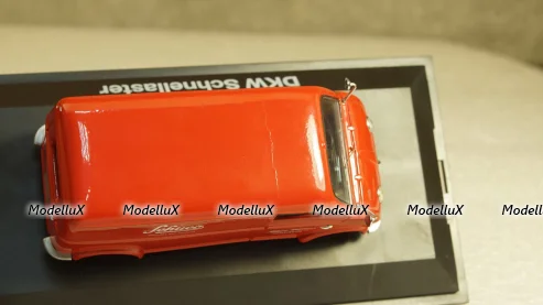 DKW Schnellaster Kasten Van Red, 02396, Schuco 1:43