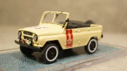 Уаз 469 Олимпиада 80 1980г, Студия Колесо 1:43
