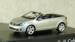 Volkswagen Rabbit (Golf) 6 Convertible 2012 silver, Schuco 1:43