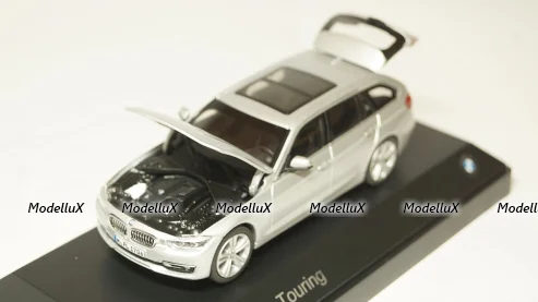 BMW 3 Series Touring F31 2012 silver, Paragon 1:43