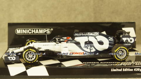 Alphatauri Honda AT1  Daniil KVYAT  2020  LAUNCH SPEC, 417200026, Minichamps 1:43