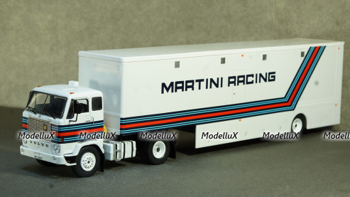 Volvo F88 Racing Transporter Martini Racing, IXO TTR018 1:43