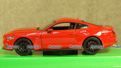 Ford Mustang GT red, WEL24062, Welly 1:24