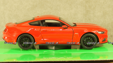 Ford Mustang GT red, WEL24062, Welly 1:24