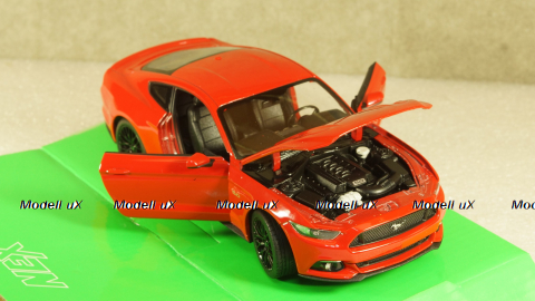 Ford Mustang GT red, WEL24062, Welly 1:24