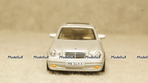 Mercedes CLK320 silver, Cararama 1:43