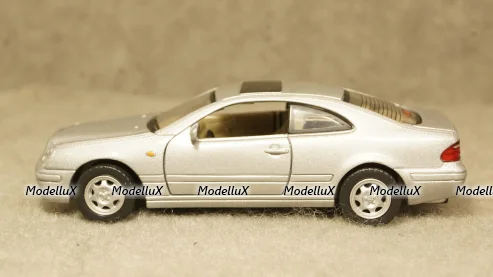 Mercedes CLK320 silver, Cararama 1:43