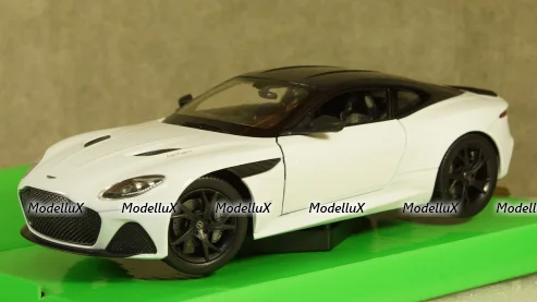 Aston Martin DBS Superleggera, white, 24095W, Welly 1:24