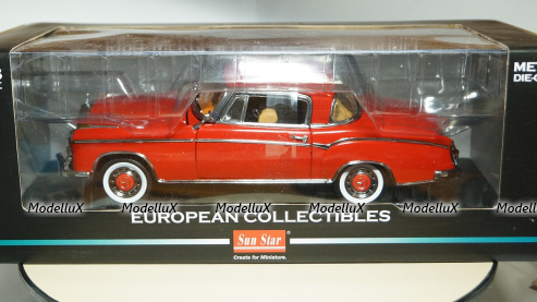 Mercedes 220 SE Coupe 1958, SunStar 1:18