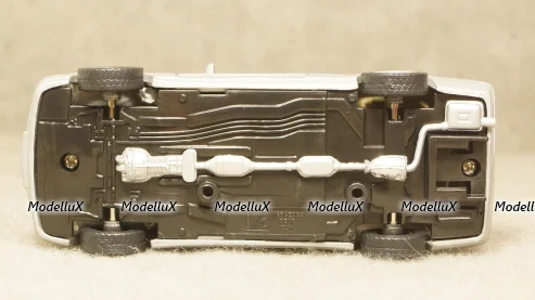 Mercedes CLK320 silver, Cararama 1:43