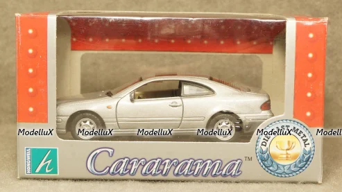 Mercedes CLK320 silver, Cararama 1:43