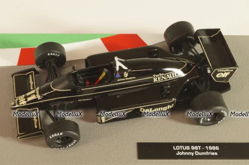 Lotus 98T 1986 #11 Johnny Dumfries, Formula 1, F1, Altaya 1:43 Уценка!