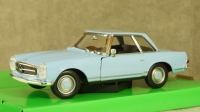 Mercedes 230 SL (W113) light blue, Welly 1:24