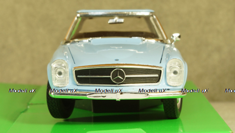 Mercedes 230 SL (W113) light blue, Welly 1:24