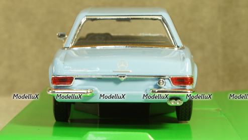 Mercedes 230 SL (W113) light blue, Welly 1:24