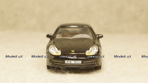 Porsche 911 Coupe black, Cararama 1:43