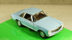 Mercedes 230 SL (W113) light blue, Welly 1:24