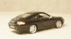 Porsche 911 Coupe black, Cararama 1:43