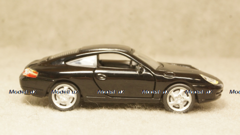 Porsche 911 Coupe black, Cararama 1:43