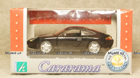 Porsche 911 Coupe black, Cararama 1:43