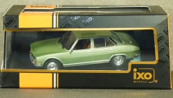 Peugeot 504 1969 metallic green, IXO, CLC319N 1:43