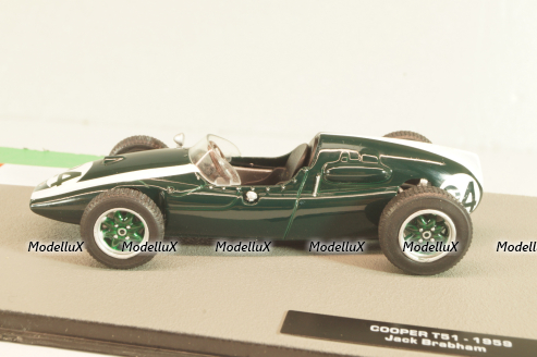 Cooper T51 Climax #24 1959, Jack Brabham, Formula 1, F1, Altaya 1:43 Уценка 2!