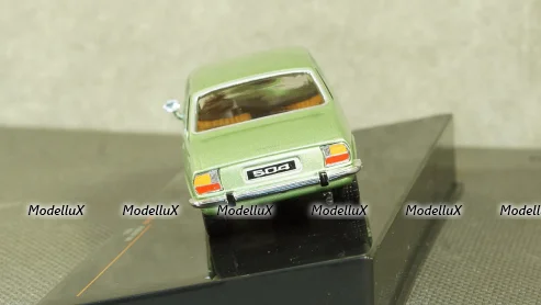 Peugeot 504 1969 metallic green, IXO, CLC319N 1:43