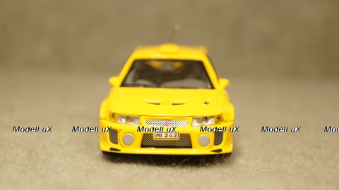 Mitsubishi lancer Evolution VI WRC Yellow, Cararama 1:43