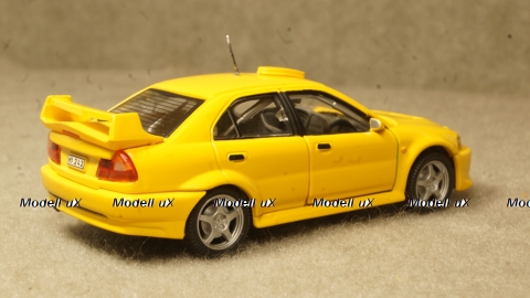 Mitsubishi lancer Evolution VI WRC Yellow, Cararama 1:43